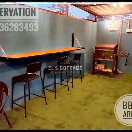 El'S Cottage Private Pool Homestay Pekan Exterior photo