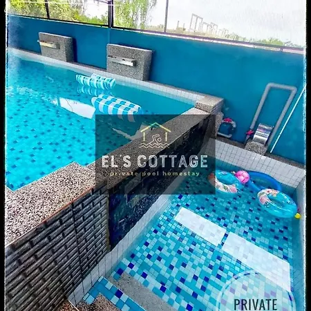 El'S Cottage Private Pool Homestay Pekan Exterior photo