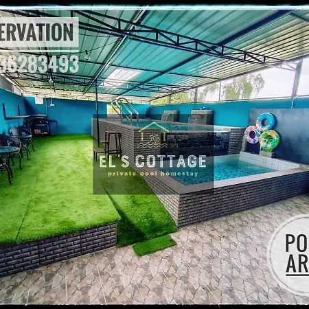 El'S Cottage Private Pool Homestay Pekan Exterior photo