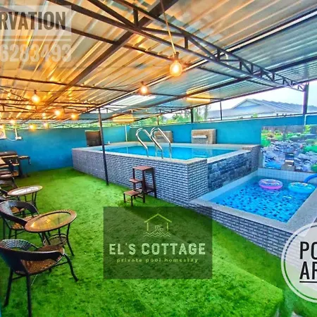El'S Cottage Private Pool Homestay Pekan Exterior photo